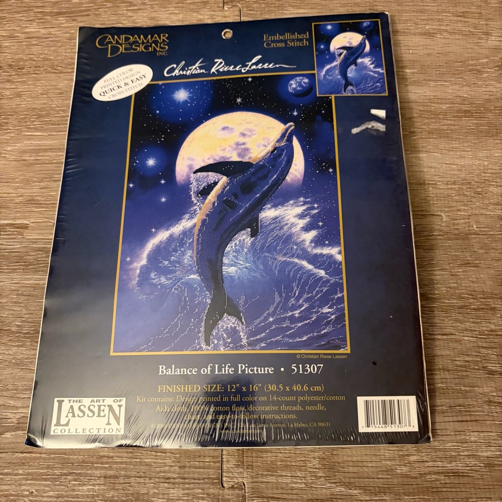 Candamar Design Cross Stitch Balance of Life by Christian Riese Lassen 51307 NEW